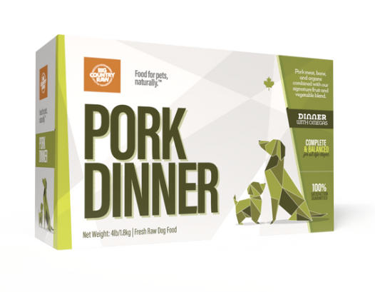 Big Country Raw Pork Dinner 4lb