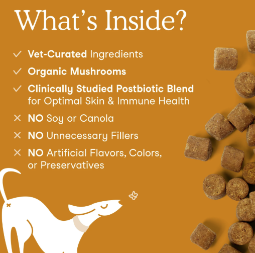 Fera Pet Organics Allergy & Immune Soft Chews for Dogs 90ct