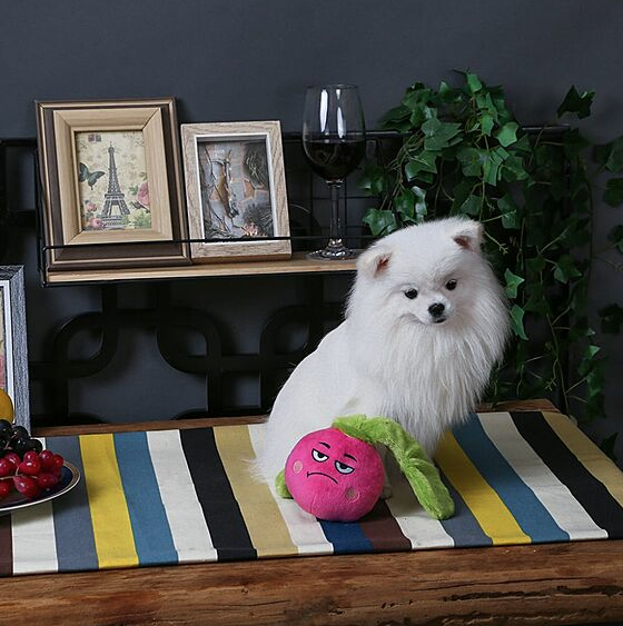 Load image into Gallery viewer, HugSmart Fuzzy Friendz Feisty Veggie Radish 6.5"
