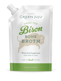 Green Juju Bison Frozen Bone Broth for Dogs & Cats