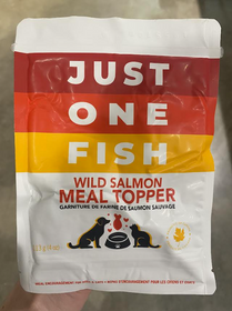 Just One Fish Wild Salmon Topper 113g