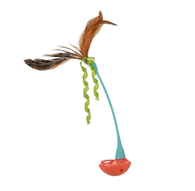 Load image into Gallery viewer, Instincts Wand with Feathers &amp; Ribbons
