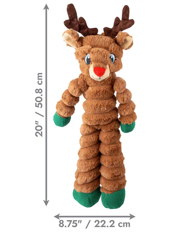 Kong Holiday Shakers Crumples Reindeer XL
