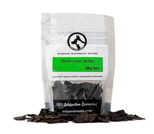 Only One Treats Duck Liver Jerky 85g