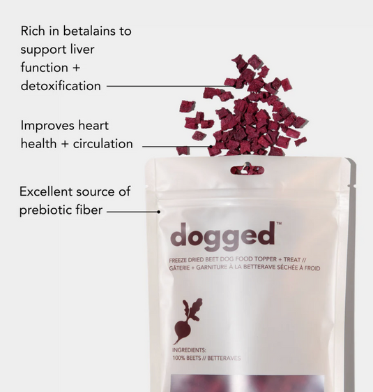 Dogged Freeze-dried Beets Topper 50g