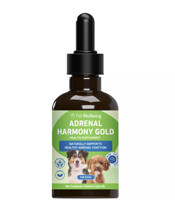 Load image into Gallery viewer, Pet Wellbeing Adrenal Harmony Gold
