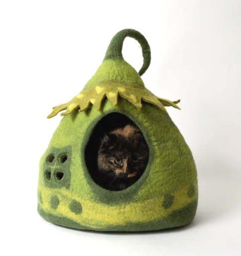 Dharma Dog Karma Cat Cave Fairy House