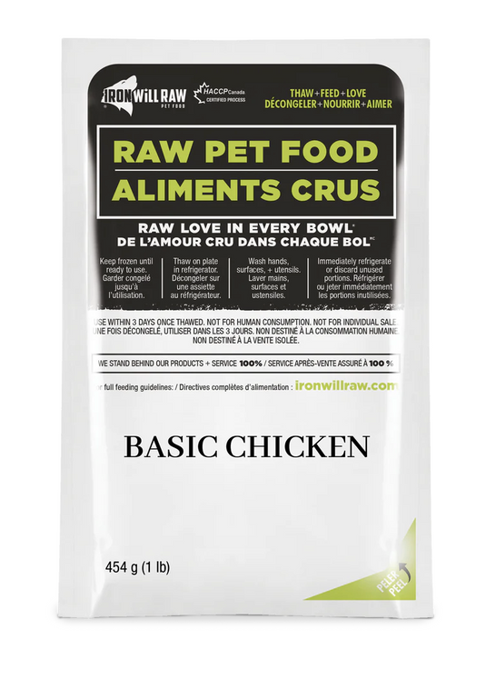 Iron Will Raw Basic Chicken 6lb
