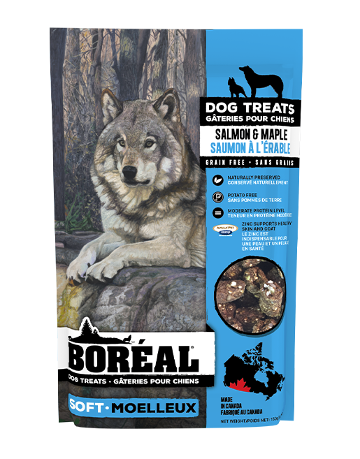 Boreal Dog Treats Salmon and Maple 150g