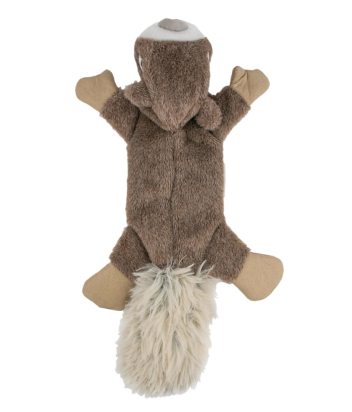 Tall Tails Plush Stuffless Squirrel Squeaker