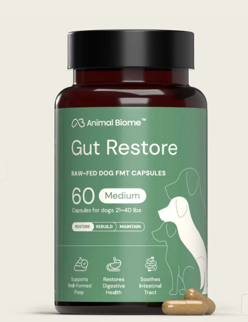 Load image into Gallery viewer, Animal Biome Gut Restore FMT from Raw-Fed Dogs 60ct
