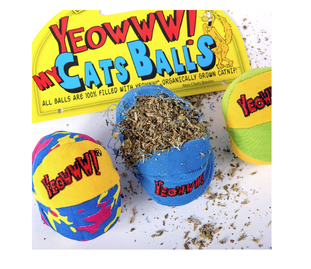 Load image into Gallery viewer, Yeowww! Catnip My Cats Balls 3-Pack

