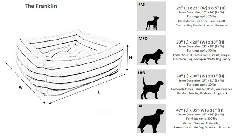 Load image into Gallery viewer, Bowsers The Franklin Bed Large
