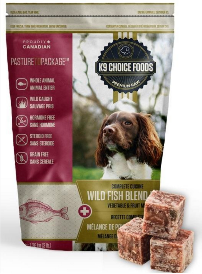 Load image into Gallery viewer, K9 Choice Frozen Raw Wild Fish Plus
