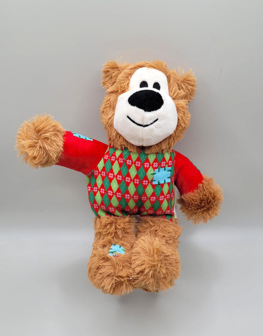 Kong Holiday Wild Knots Bear - Discover Dogs