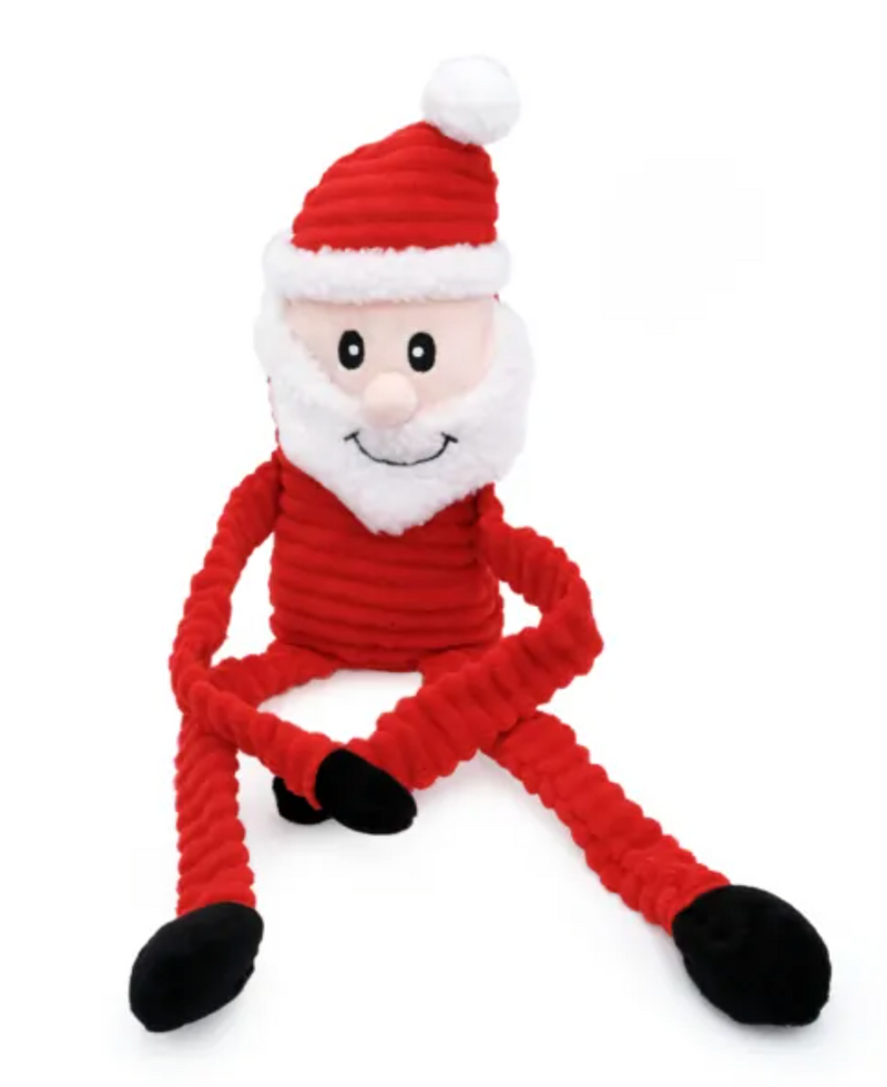 Load image into Gallery viewer, Zippy Paws Crinkle Santa Large
