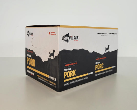 Iron Will Raw Original Pork 12lb