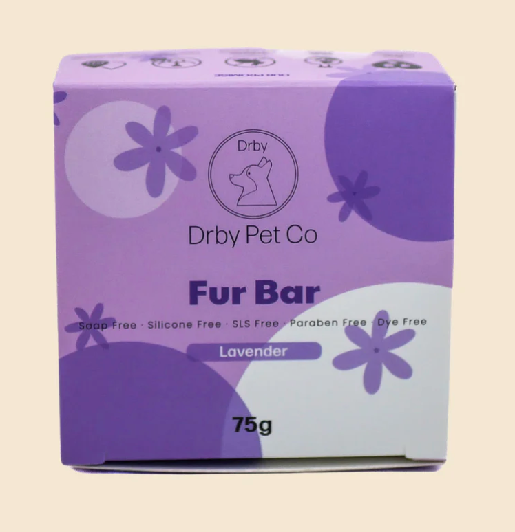 Load image into Gallery viewer, Drby Pet Co Fur Bar Lavender
