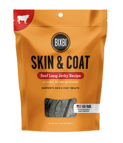 BIXBI Jerky Skin & Coat Beef Liver/Lung 5oz