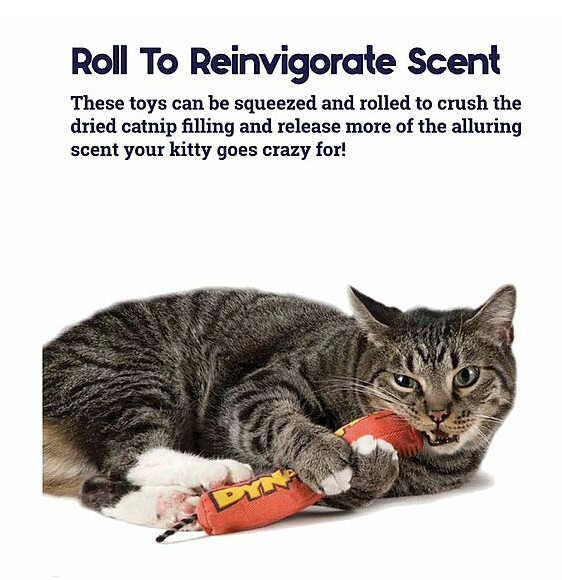 Load image into Gallery viewer, Petstages Green Magic Catnip Dynamite Red
