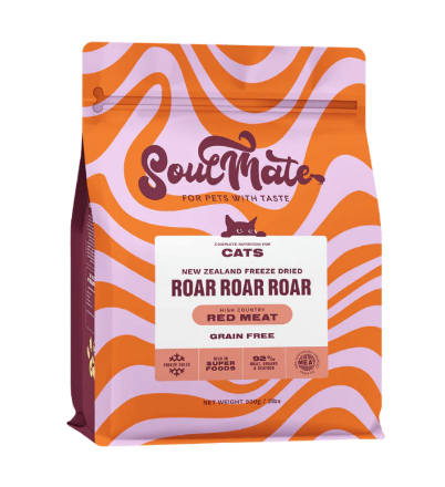 Load image into Gallery viewer, SoulMate Cat Freeze-Dried High Country Red Meat 400g - Discover Dogs
