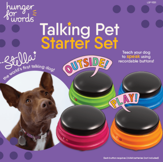 Hunger For Words Talking Pet Starter Set