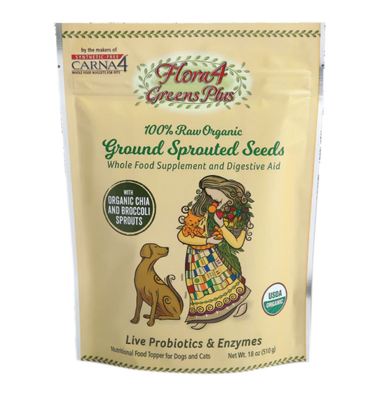Carna4 Flora4 Greens Plus Sprouted Seed Topper