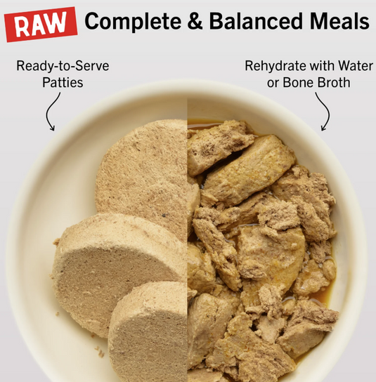 Stella & Chewy's Dog Freeze-Dried Absolutely Rabbit Patties 14 oz