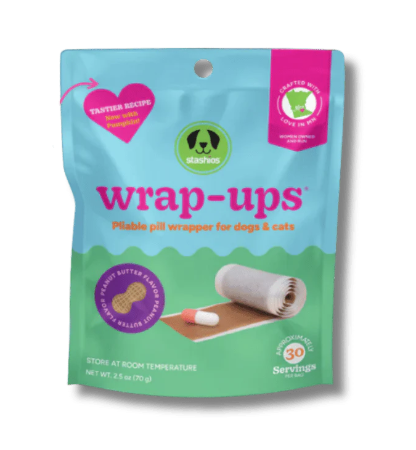 Stashios Wrap-Ups Peanut Butter 70g