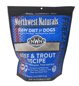 Northwest Naturals  Freeze-dried Beef & Trout 12oz