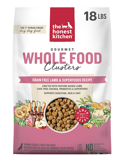 Honest Kitchen Grain-Free Clusters Lamb with Chicken