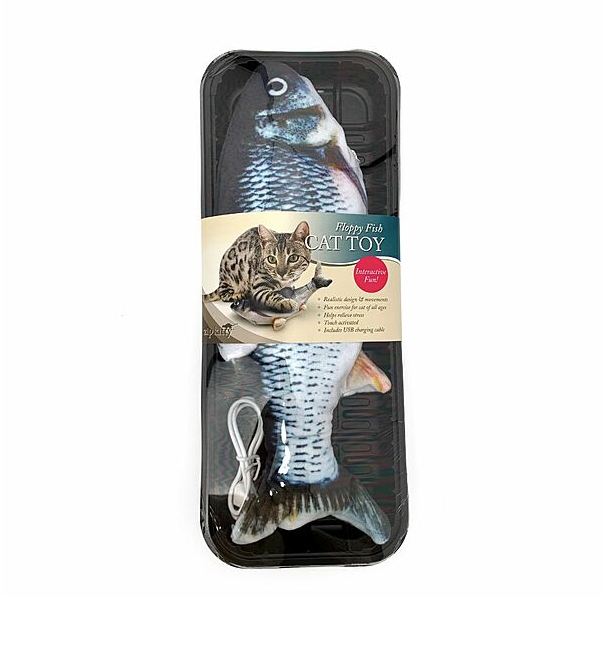 Load image into Gallery viewer, Royal Pet Floppy Fish Interactive Cat Toy

