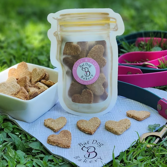 Batdog Handmade Apple & Oat Treats 50g