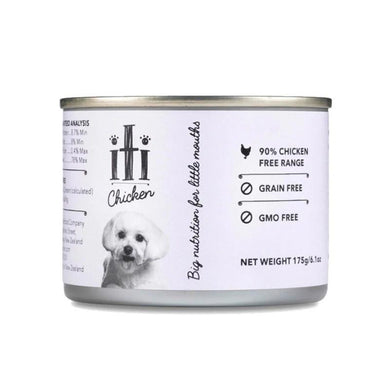 Iti Biti GF Chicken Dog Can 175g