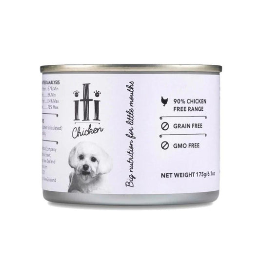 Iti Biti GF Chicken Dog Can 175g