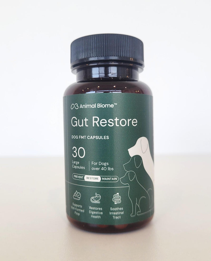 Load image into Gallery viewer, Animal Biome Gut Restore FMT for Dogs 30ct
