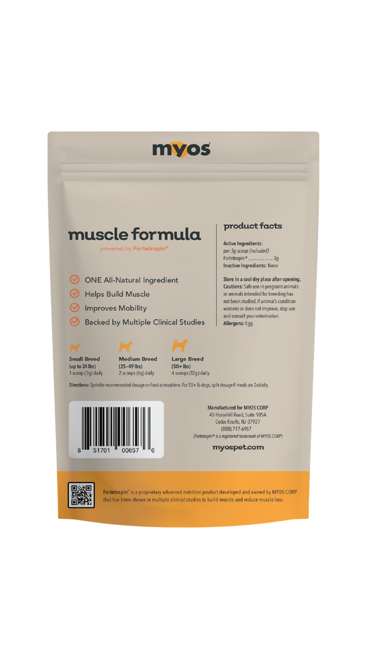 Myos Pet Canine Muscle Formula 6.35oz