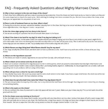 Load image into Gallery viewer, Wag &amp; Bright Mighty Marrows Collagen Dental Chews Pork &amp; Parsley
