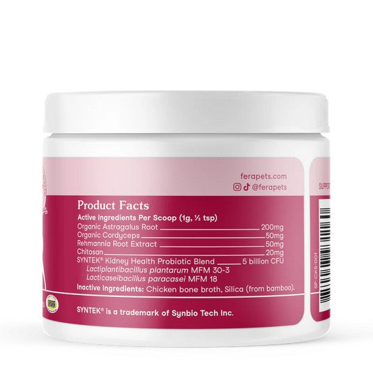 Fera Pet Organics Kidney Support for Dogs