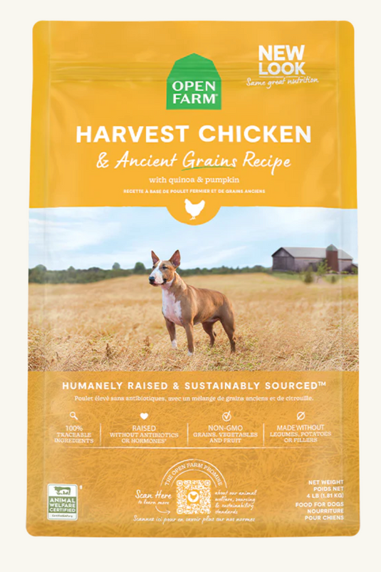 Open farm grain 2024 free dog food
