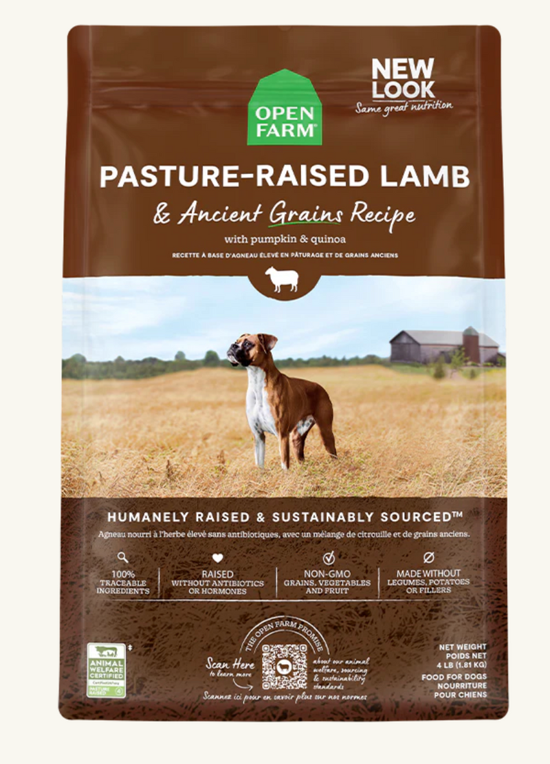 Load image into Gallery viewer, Open Farm Pasture-Fed Lamb Ancient Grains - Discover Dogs
