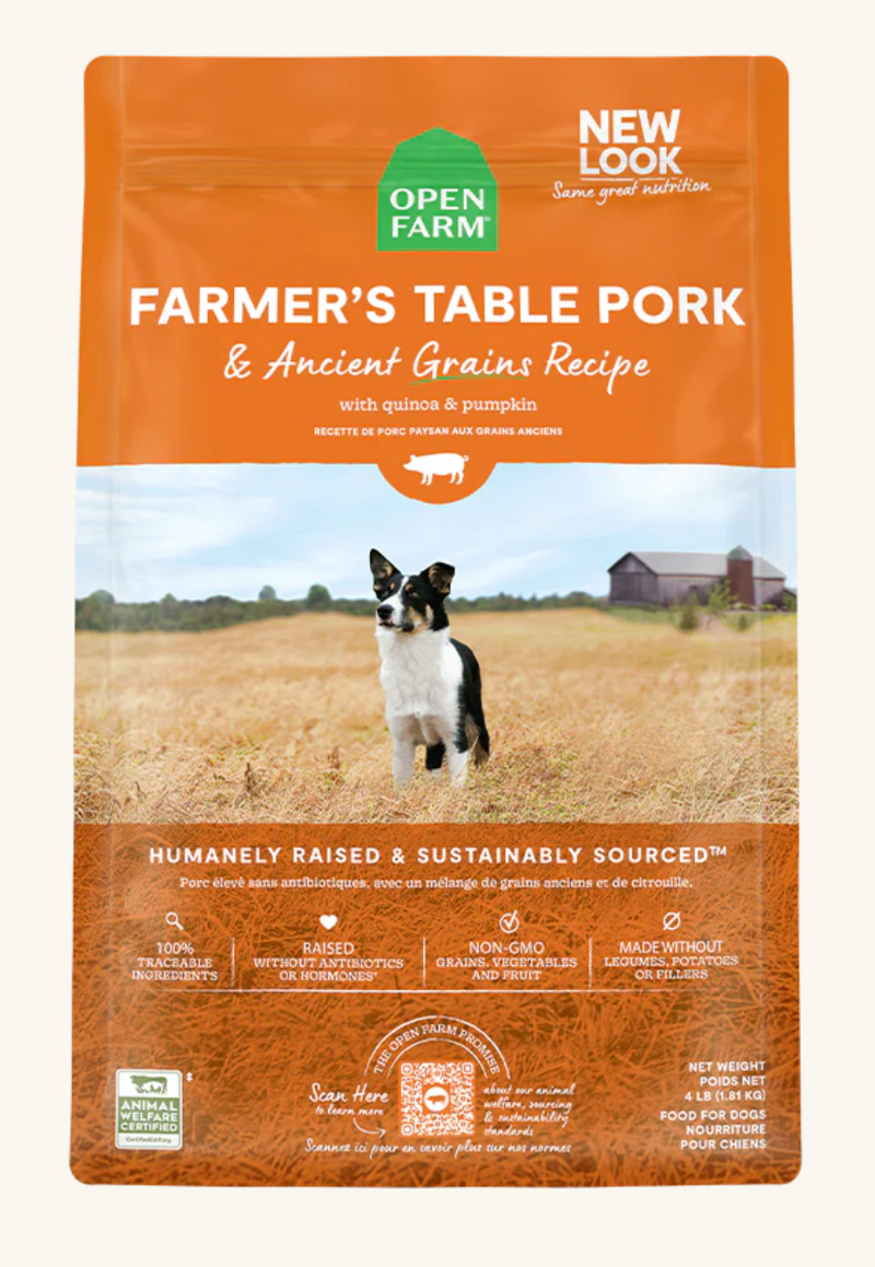Load image into Gallery viewer, Open Farm Farmer&#39;s Table Pork Ancient Grains
