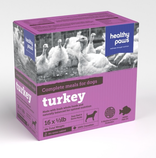 Healthy Paws Complete Dinner Turkey 8lb