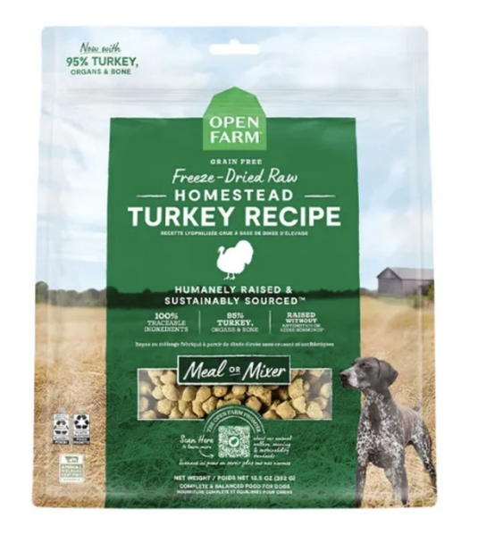 Open Farm Freeze Dried Turkey - Discover Dogs