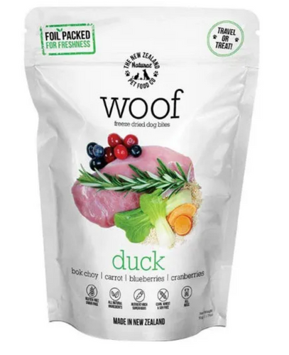 NZ Natural Woof Freeze-dried Duck Bites