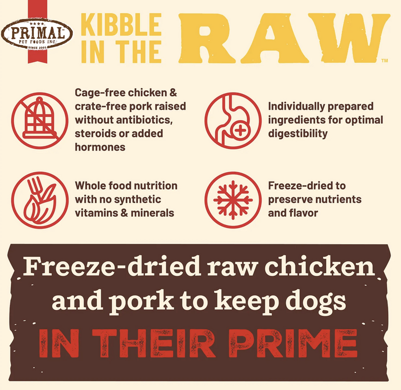 Load image into Gallery viewer, Primal Dog Kibble in the Raw Puppy
