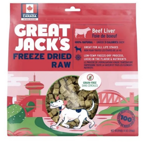 Great Jack's Freeze-Dried Beef Liver