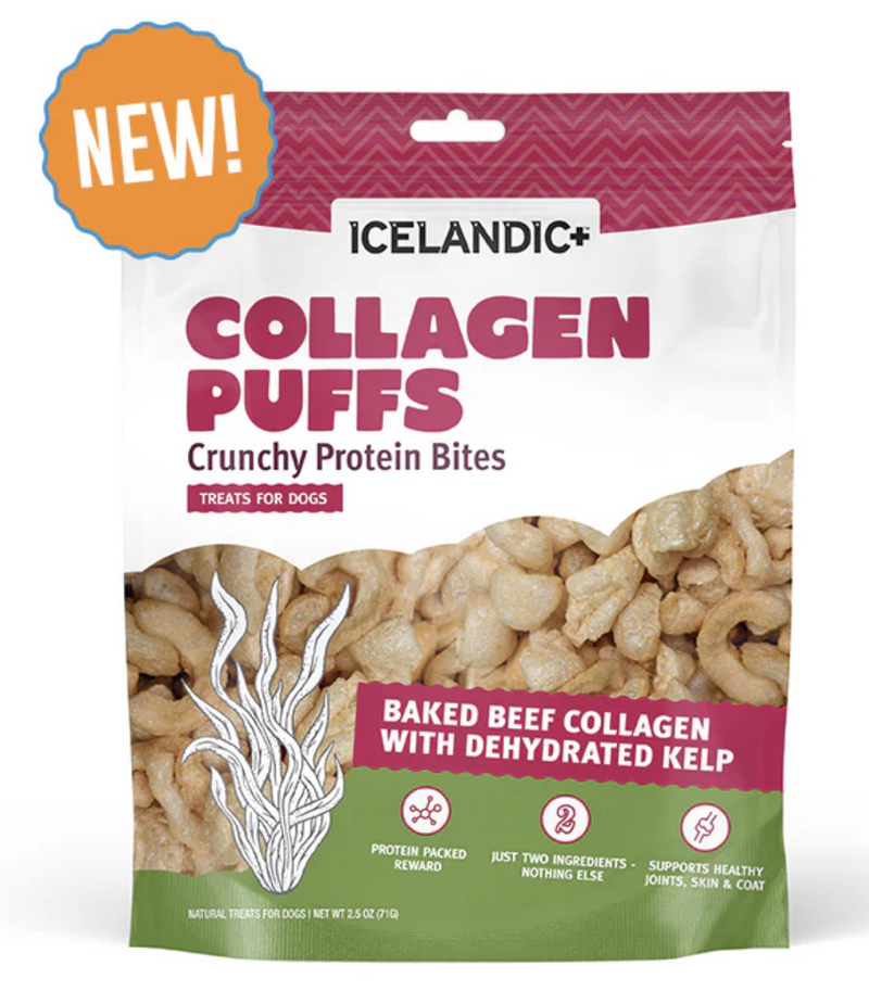 Load image into Gallery viewer, Icelandic Beef Collagen Puffs w/ Kelp
