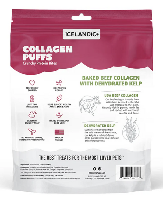 Icelandic Beef Collagen Puffs w/ Kelp