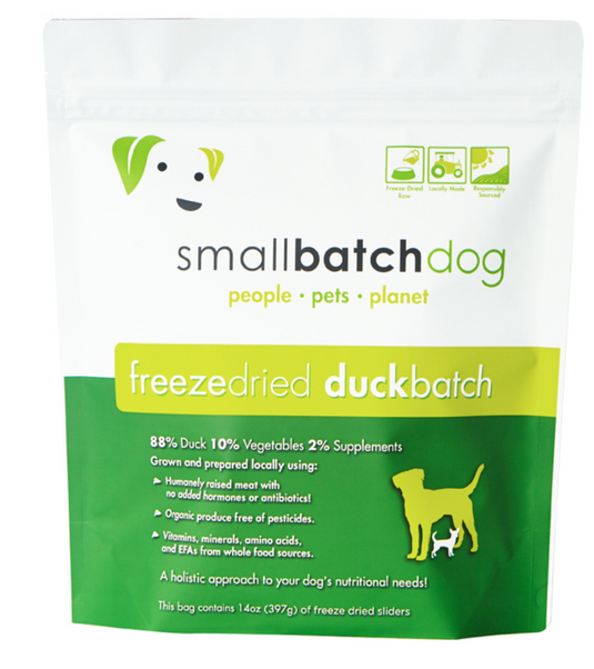 Smallbatch Freeze-dried Duck Sliders 14oz